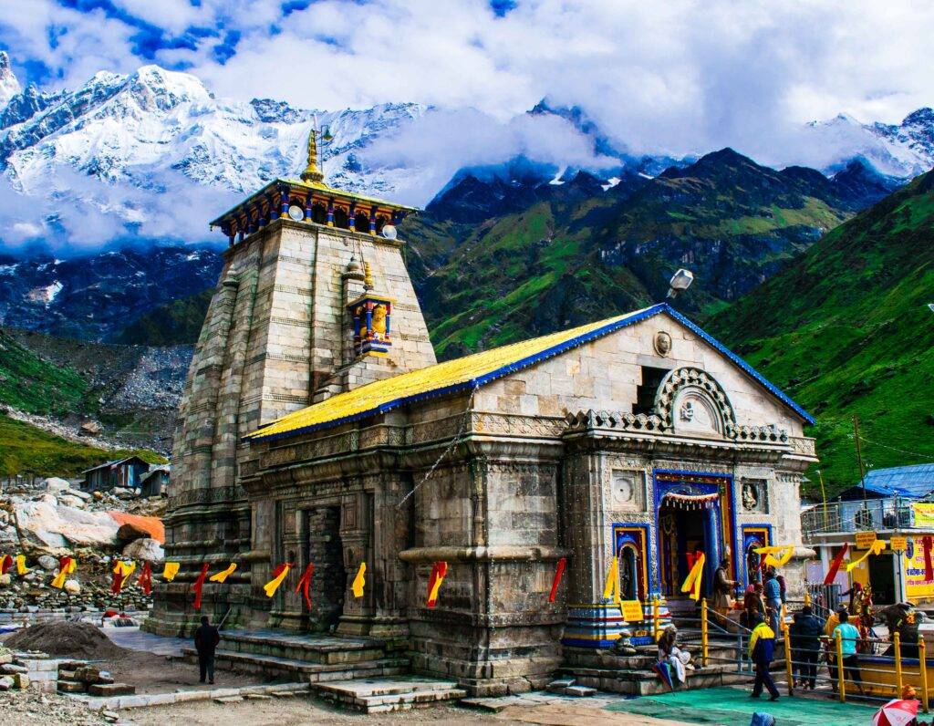 Kedarnath temple.