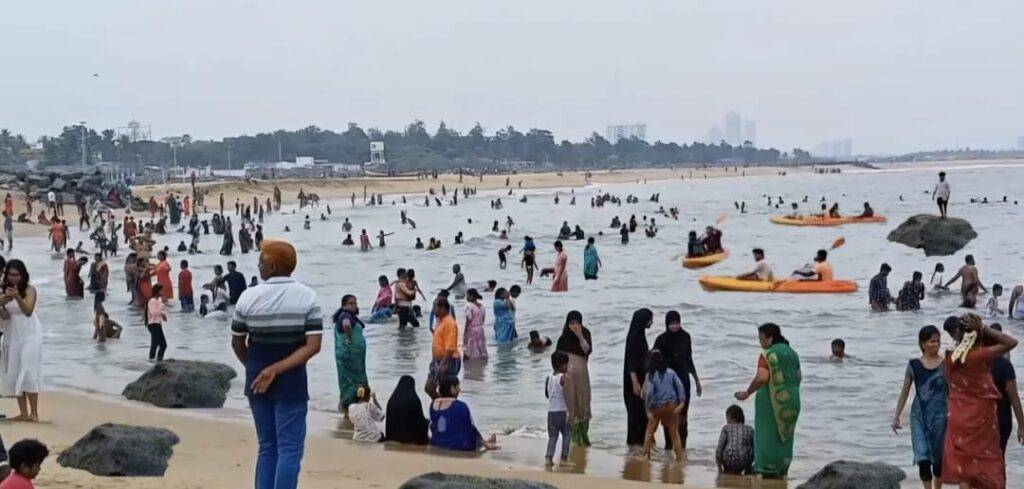 Distance Between Chennai to Kovalam Beach