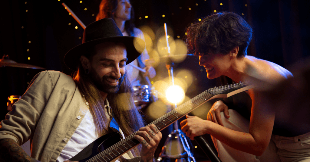 Atmosphere of Arpora Night Market