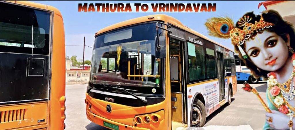 Mathura to Vrindavan Distance